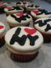I heart NY mini-cupcakes