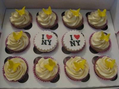 NYC and Butterfly Cupcakes